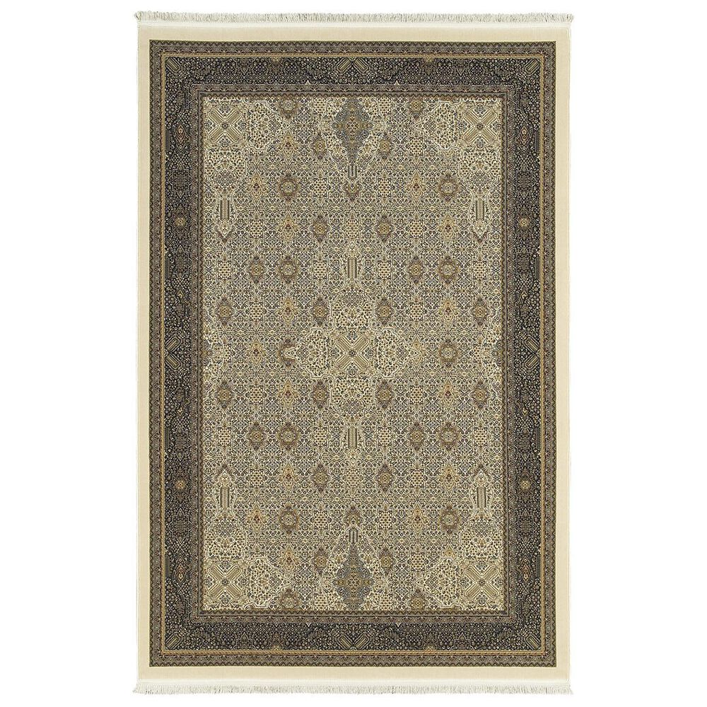 Oriental Weavers Masterpiece 1335I 5"3" x 7"6" Ivory Area Rug, , large