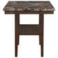 Global Furniture USA Bar Table in Warm Brown and Dark Brown - Table Only, , large
