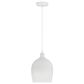 Creative Coop Sienna 1-Light Large Pendant in White, , large