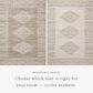 Angela Rose Rivers 2"3" x 3"9" Lilac and Ivory Area Rug, , large