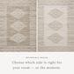 Angela Rose Rivers 2"3" x 3"9" Lilac and Ivory Area Rug, , large