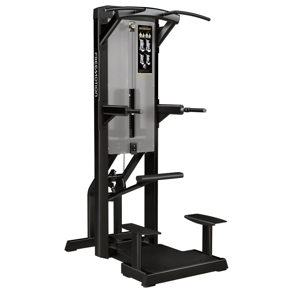 FreeMotion Epic Selectorized Dip-Chin Assist in Black, , large