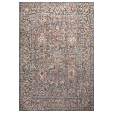 Chris Loves Julia x Loloi Rosemarie 10" x 14" Stone and Multicolor Area Rug, , large