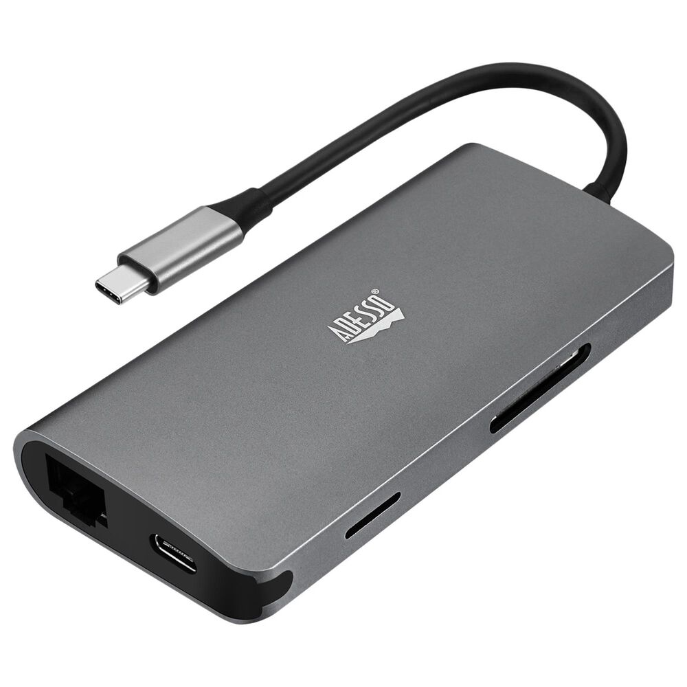 Adesso 8-in-1 USB-C Multiport Docking Station, , large