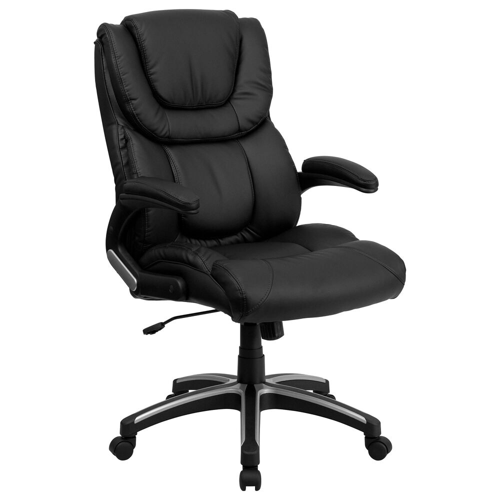 Flash Furniture Executive Swivel Chair in Black, , large