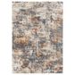 Surya Tuscany TUS-2325 Cream, Gray, Light Beige, Dusty Coral, Brown and Blue 12" x 15" Area Rug, , large