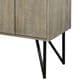 Lexora Home Lancy 60" Double Bathroom Vanity in Rustic Acacia with 2 cm White Quartz Top and Rectangular Sinks, , large