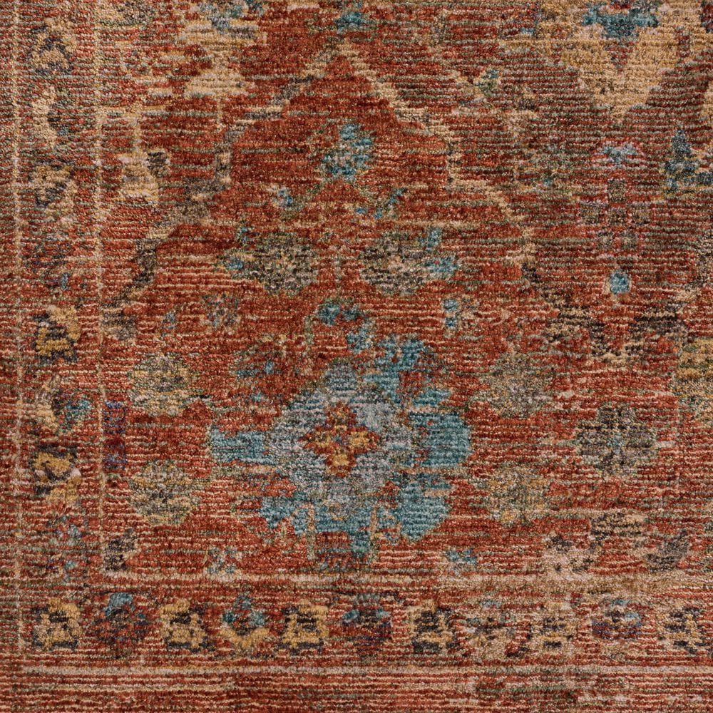 Loloi Winchester Rust and Multicolor 9'3" x 12'8" Area Rug, , large