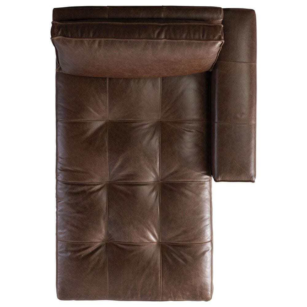 Bernhardt Nest 6-Piece Stationary Right Facing Sectional with Ottoman in Brown, , large