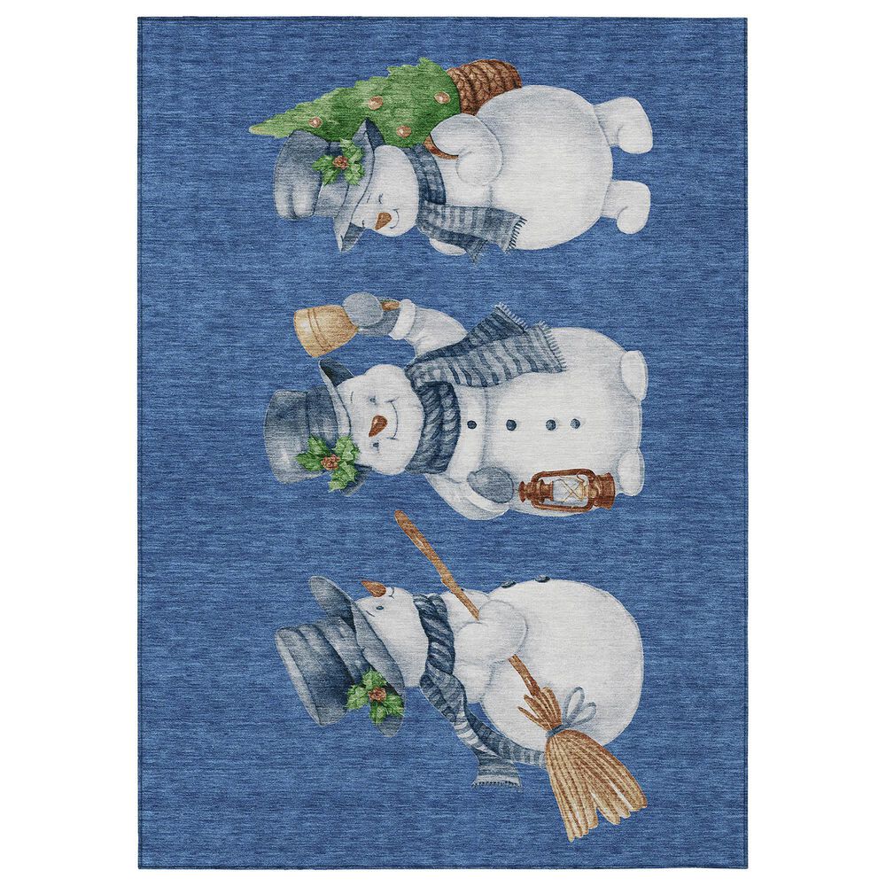 Dalyn Rug Company Wonderland WN34 Navy 5" x 7"6" Area Rug, , large
