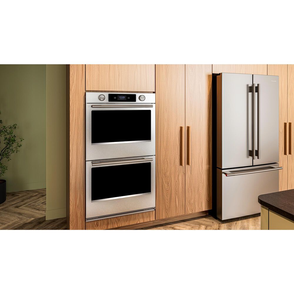 KitchenAid 10 Cu. Ft. Smart Electric Double Wall Oven with Intelligent Cooking Camera in PrintShield Stainless Steel, , large