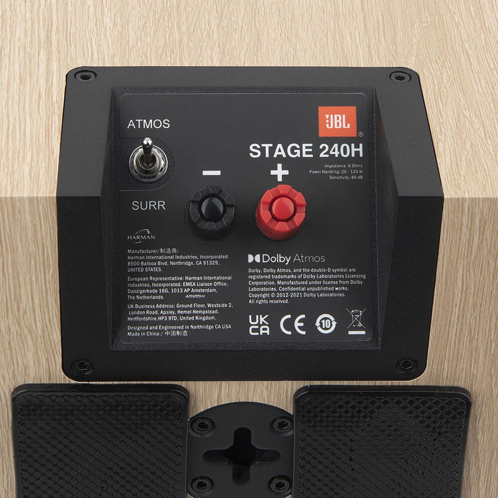 JBL Stage 2 4.5&quot; 2-Way Loudspeaker in Latte &#40;Set of 2&#41;, , large