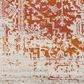 Surya Harput HAP-1019 5"3" x 7"3" Orange, Gray and Garnet Area Rug, , large