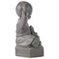 Alfresco Home Dreaming Buddha Patio Statue in Brown, , large