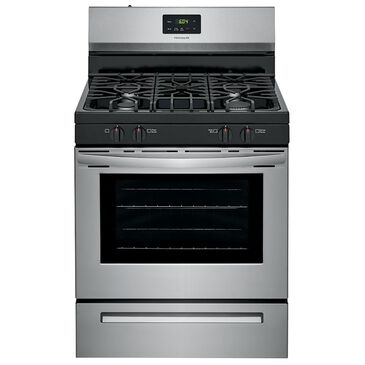 Frigidaire 30"" Gas Range with Even Baking Technology in Stainless Steel, , large