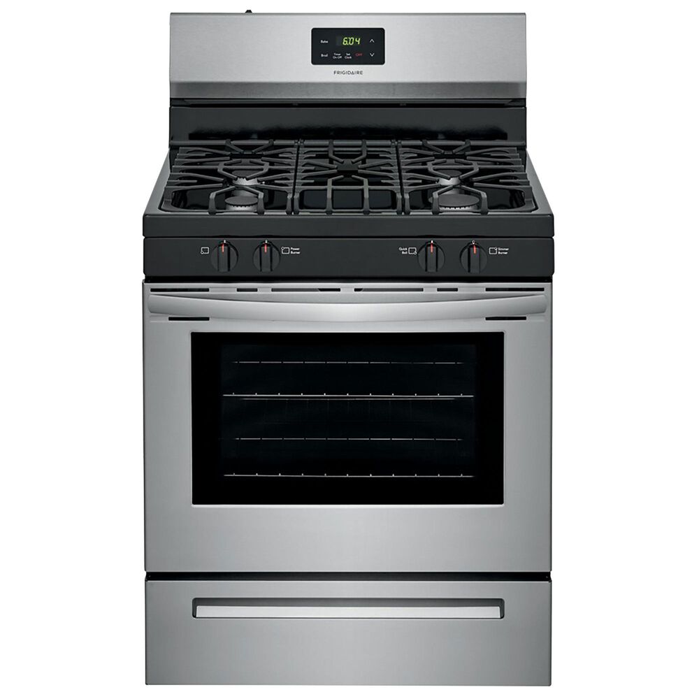 Frigidaire 30'' Gas Range with Even Baking Technology in Stainless Steel, , large