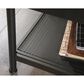Sauder Boulevard Cafe Executive Desk in Vintage Oak and Black, , large