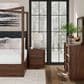 Millenium Dilenno 6 Ball Bearing Smooth Gliding Drawer Dresser in Dark Brown, , large