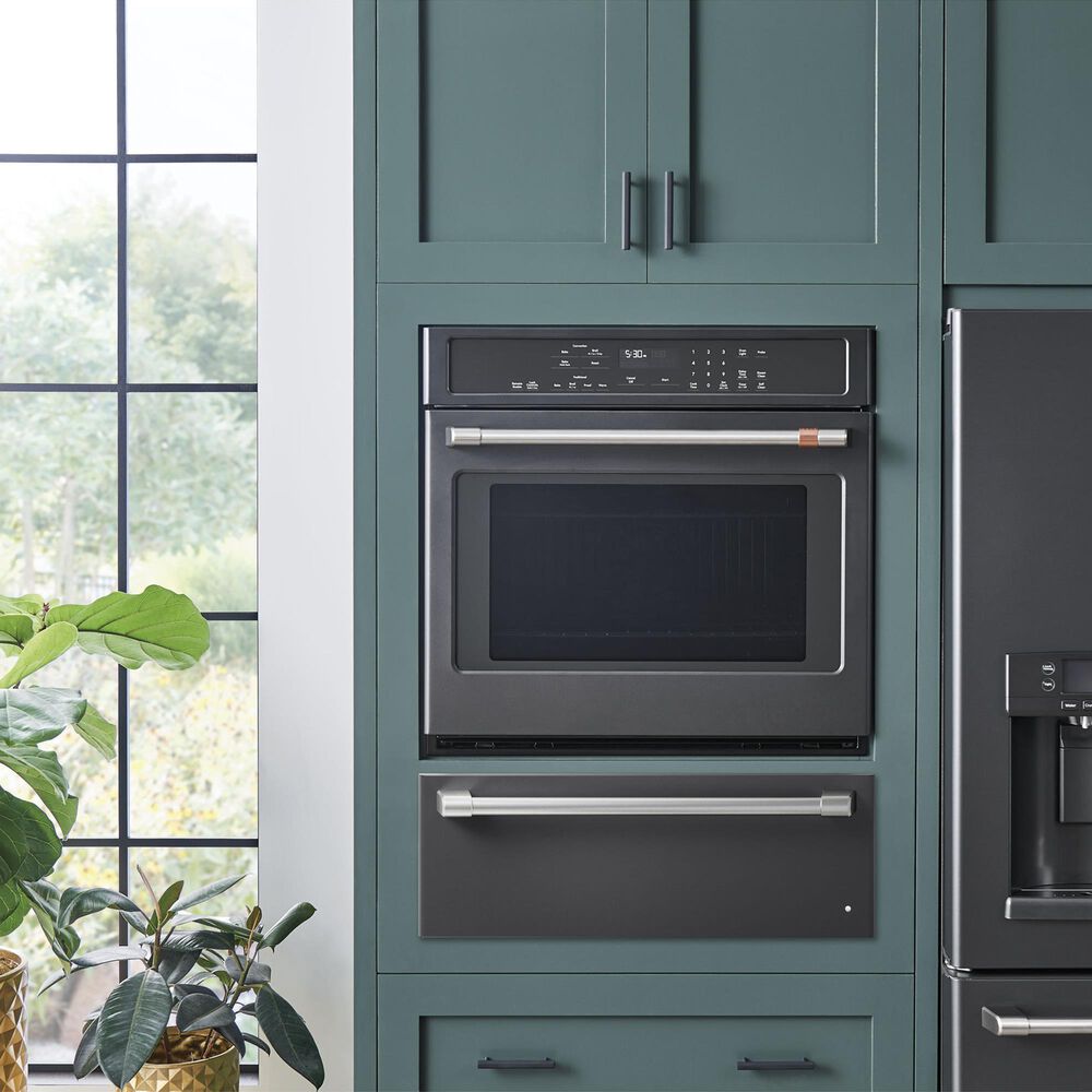 Cafe 30 " Warming Drawer in Matte Black Nebraska Furniture Mart