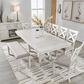 Ashley Robbinsdale 49" Counter Height Bench in Antique White, , large