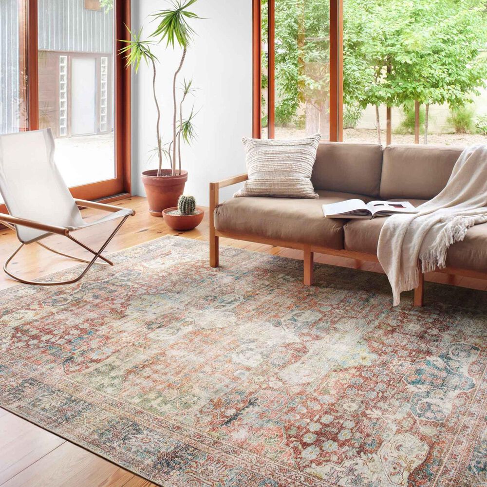 Loloi Loren LQ-14 3&#39;6&quot; x 5&#39;6&quot; Multicolor Area Rug, , large