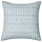 J. Queen New York Evergreen 26" Square Euro Pillow Sham in Blue, , large