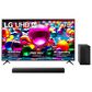 LG 75" Class UA77 4K UHD AI - Smart TV with 3.1 Channel Soundbar System in Black, , large