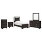 Ashley Covetown 5-Piece Twin Bedroom Set in Dark Brown, , large