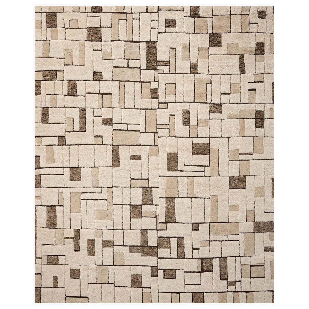 Loloi Octavia 2"9" x 12" Coffee and Natural Runner, , large