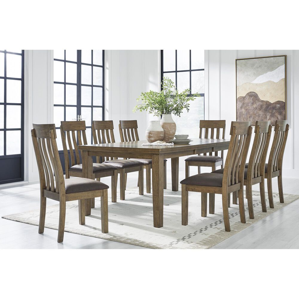 Ashley Urbinforte Side Chair in Light Brown, , large
