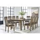 Ashley Urbinforte Side Chair in Light Brown, , large