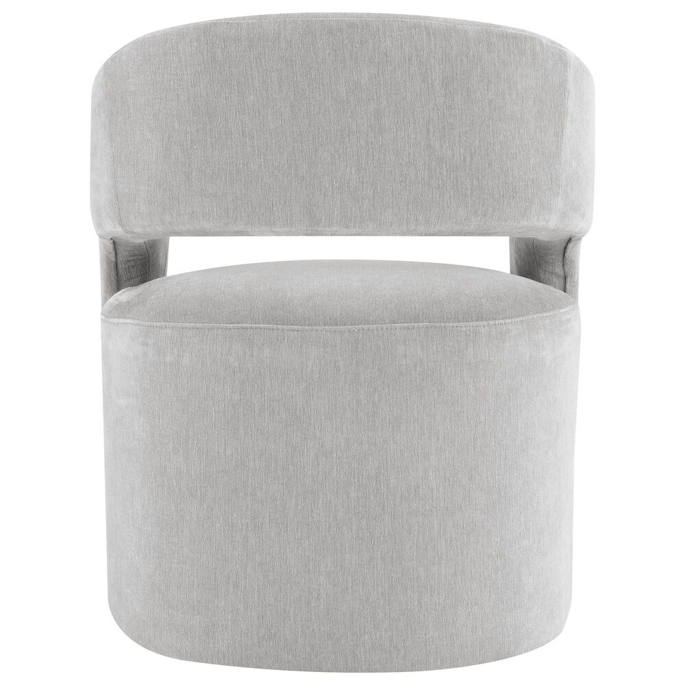 Furniture of America Rivena Modern Arm Chair with Casters in Light Gray, , large