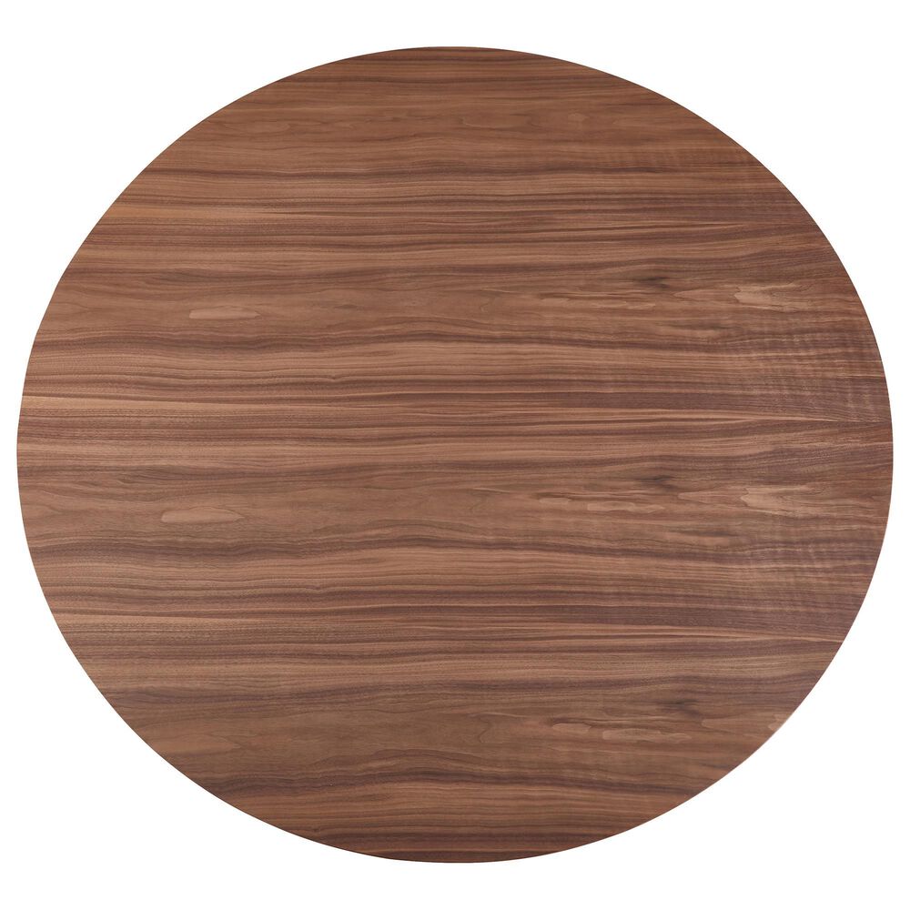 Moe&#39;s Home Collection Otago Round Dining Table in Brown - Table Only, , large