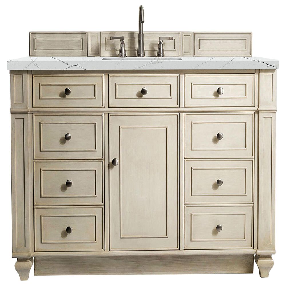James Martin Bristol 48" Single Bathroom Vanity in Vintage Vanilla with