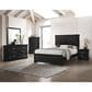 Crown Mark Amaila 3-Piece Queen Bedroom Set in Black, , large
