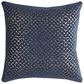 Rizzy Home 20" x 20" Down Pillow in Blue and Gold, , large