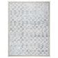 Safavieh Artistry ARR665M 8" x 10" Ivory and Blue Area Rug, , large