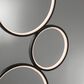 Lite Source Fedora 5-Ring LED Floor Lamp in Black, , large