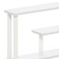 HOMLUX Turn-N-Tube 3-Tier Slim Space Saving Storage Rack in White, , large