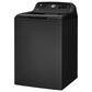 GE 4.5 Cu. Ft. Top Load Washer and 7.4 Cu. Ft. Gas Dryer Laundry Pair in Diamond Gray, , large
