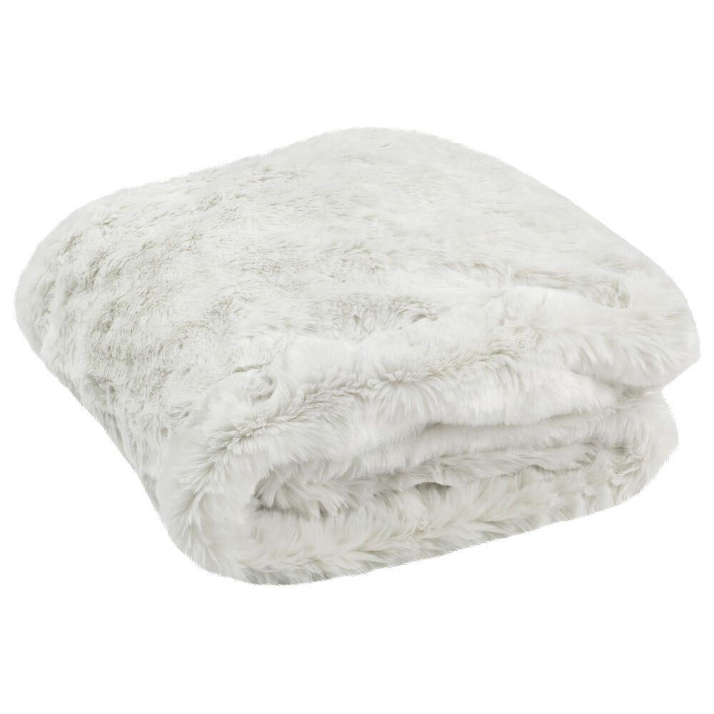 Safavieh Chinchilla Throw in Snow White, , large