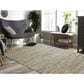 L&R Resources Natural Fiber 7"9" x 9"9" Spa Blue Area Rug, , large