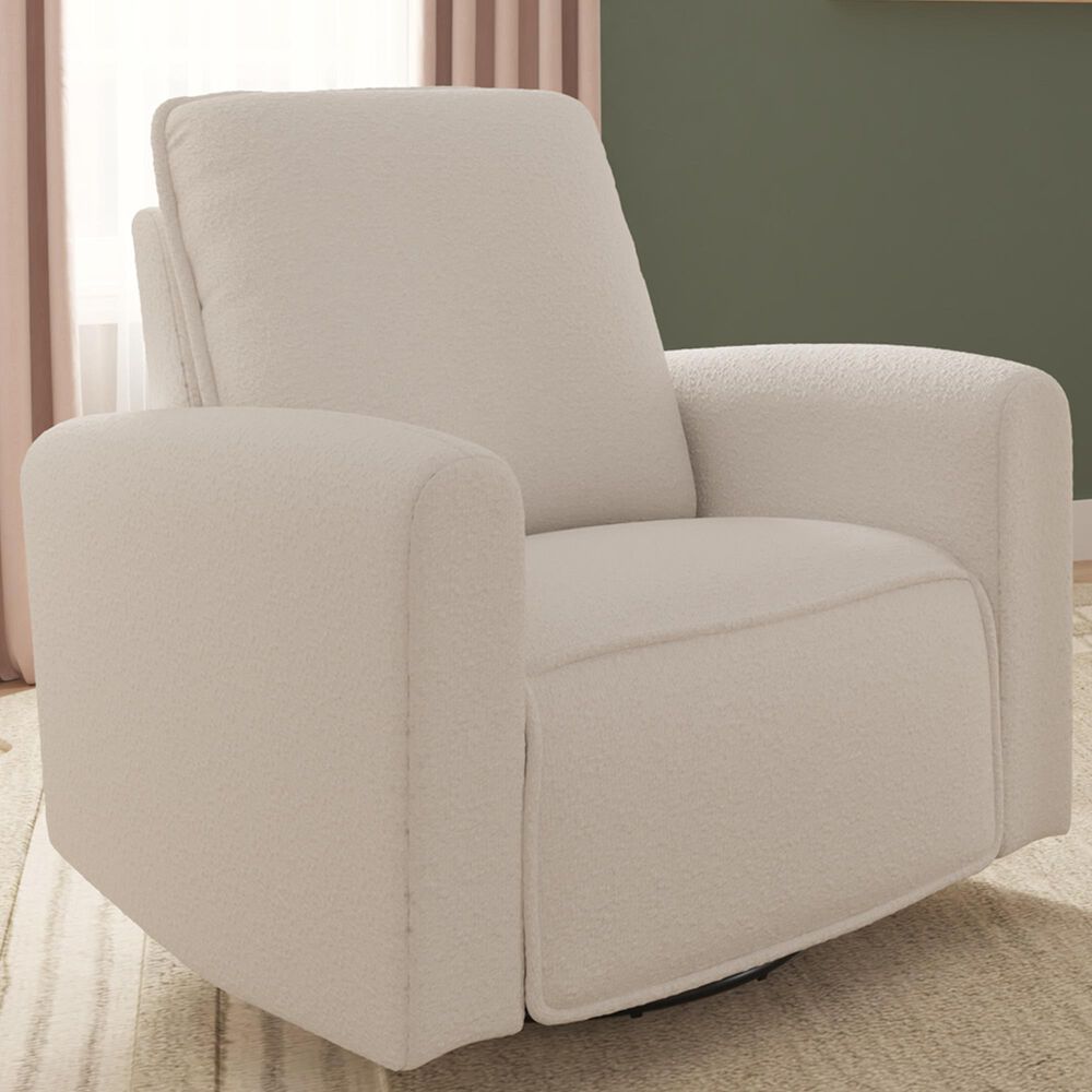 Eastern Shore Wilson Power Glider Chair in Alabaster, , large