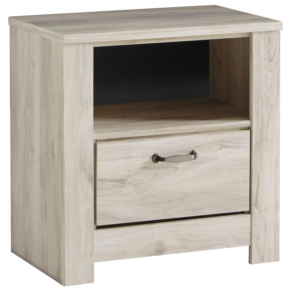 Ashley Bellaby 4 Piece Queen Bedroom Set in Whitewash, , large