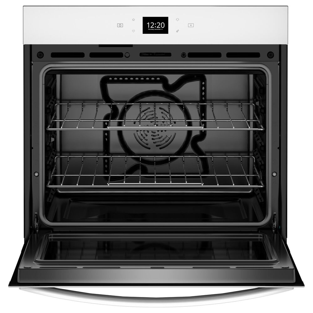 Whirlpool 27&quot; Smart Built-In Single Electric Wall Oven with Air Fry in White, , large