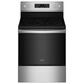 Whirlpool 2-Piece Kitchen Package with 5.3 Cu. Ft. Freestanding Electric Range and Microwave in Fingerprint Resistant Stainless Steel, , large