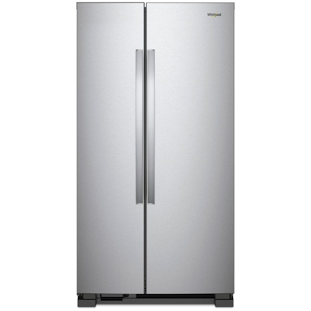 Whirlpool 22 Cu. Ft. Wide Side by Side Refrigerator in Stainless Steel, , large