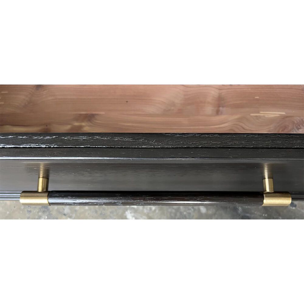 Riverside Furniture Lydia 6-Drawer Dresser and Mirror in Dark Cabernet, , large