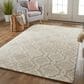 Feizy Belfort 8" x 10" Light Gray Area Rug, , large