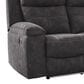 Ashley Brysonview Manual Reclining Sofa in Charcoal, , large